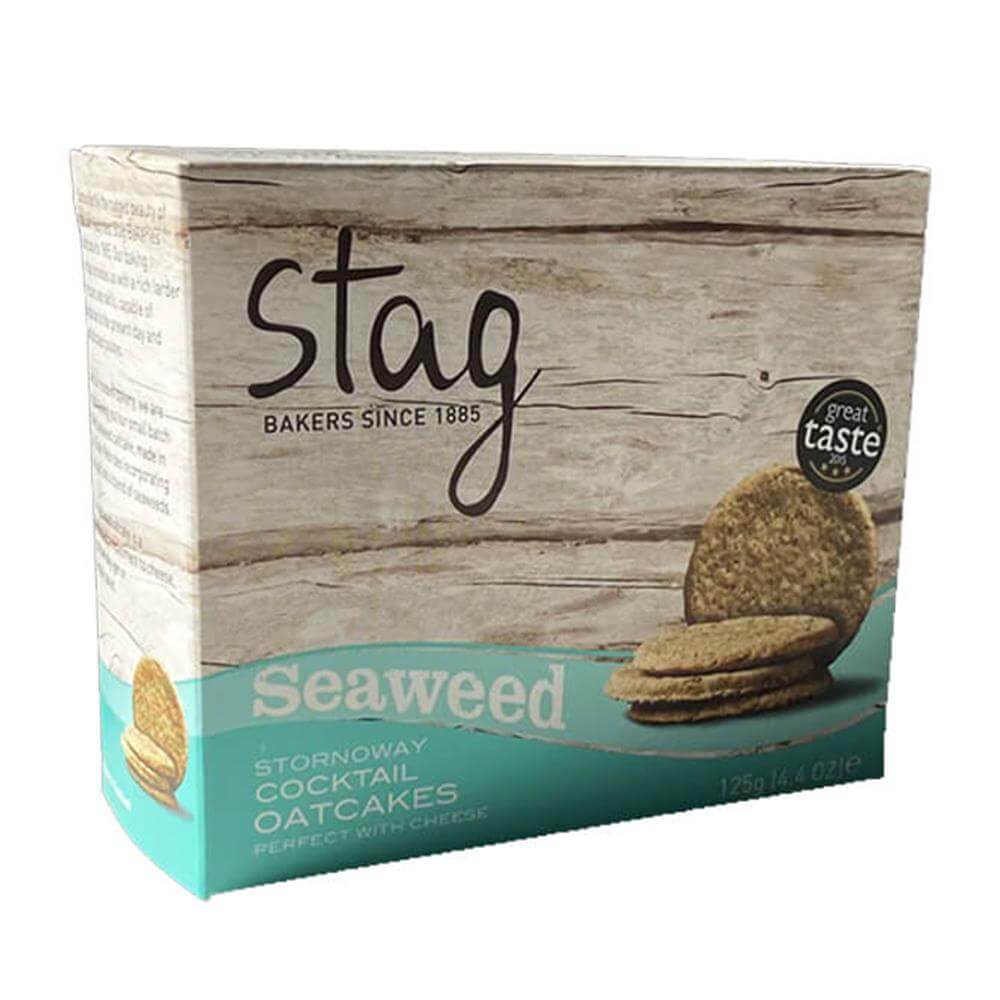 Stag Stornoway Seaweed Cocktail Oatcakes 125g